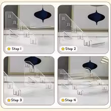 Transparent Storage bags of makeup