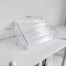 Transparent Storage bags of makeup
