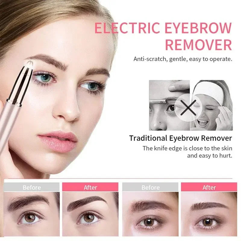 Electric Eyebrow Trimmer Security Hair Removal Eye Brow