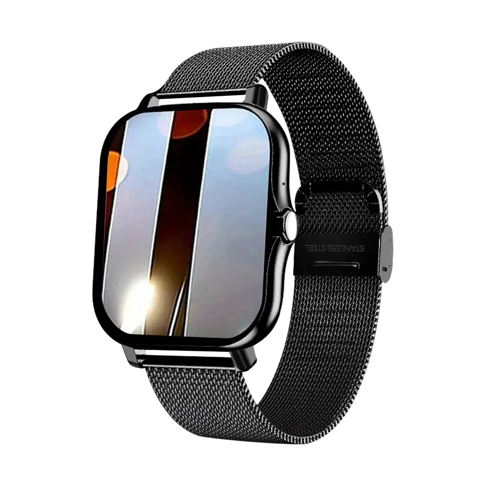 Smart watch for android phone.1.44 inch color screen full touch bluetooth call smart watch