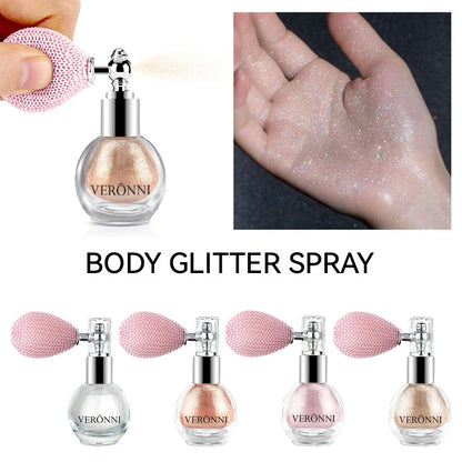 High Gloss Body Diamond Shimmering Spray Powder