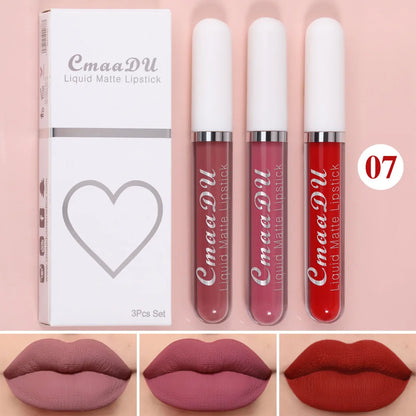 Sexy Long Lasting Velvet Matte Lip Gloss Liquid Lipstick Lip Makeup