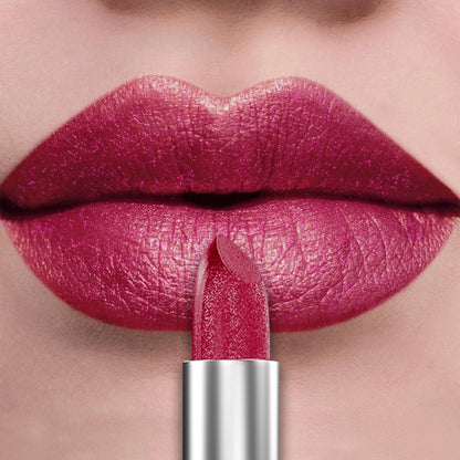 Glitter Shiny Metallic Lipstick Pearlescent Lip Tint, Matte Lip Makeup