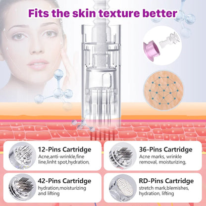 10 Pcs Needles Multi-function Facial Mesotherapy macro Skin