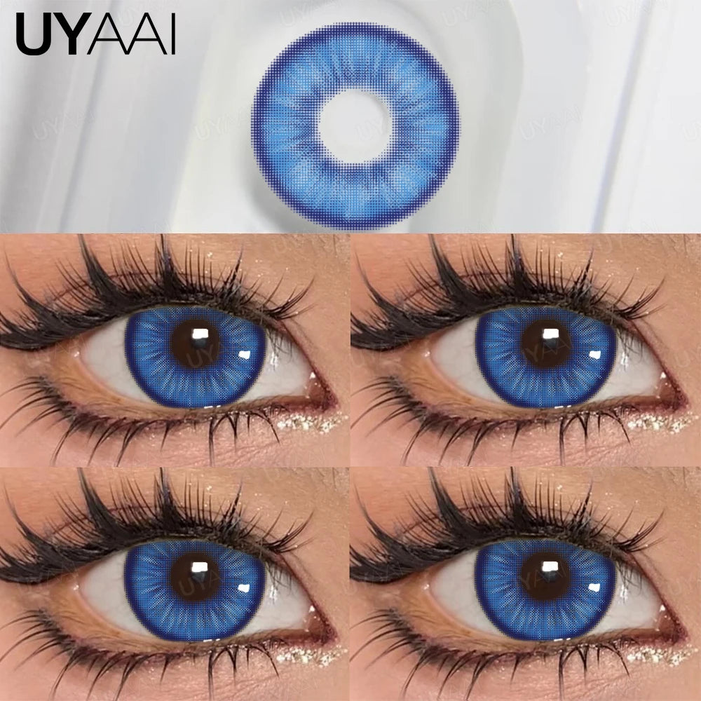 1 Pair different Colors  Eyes  Lenses for Woman