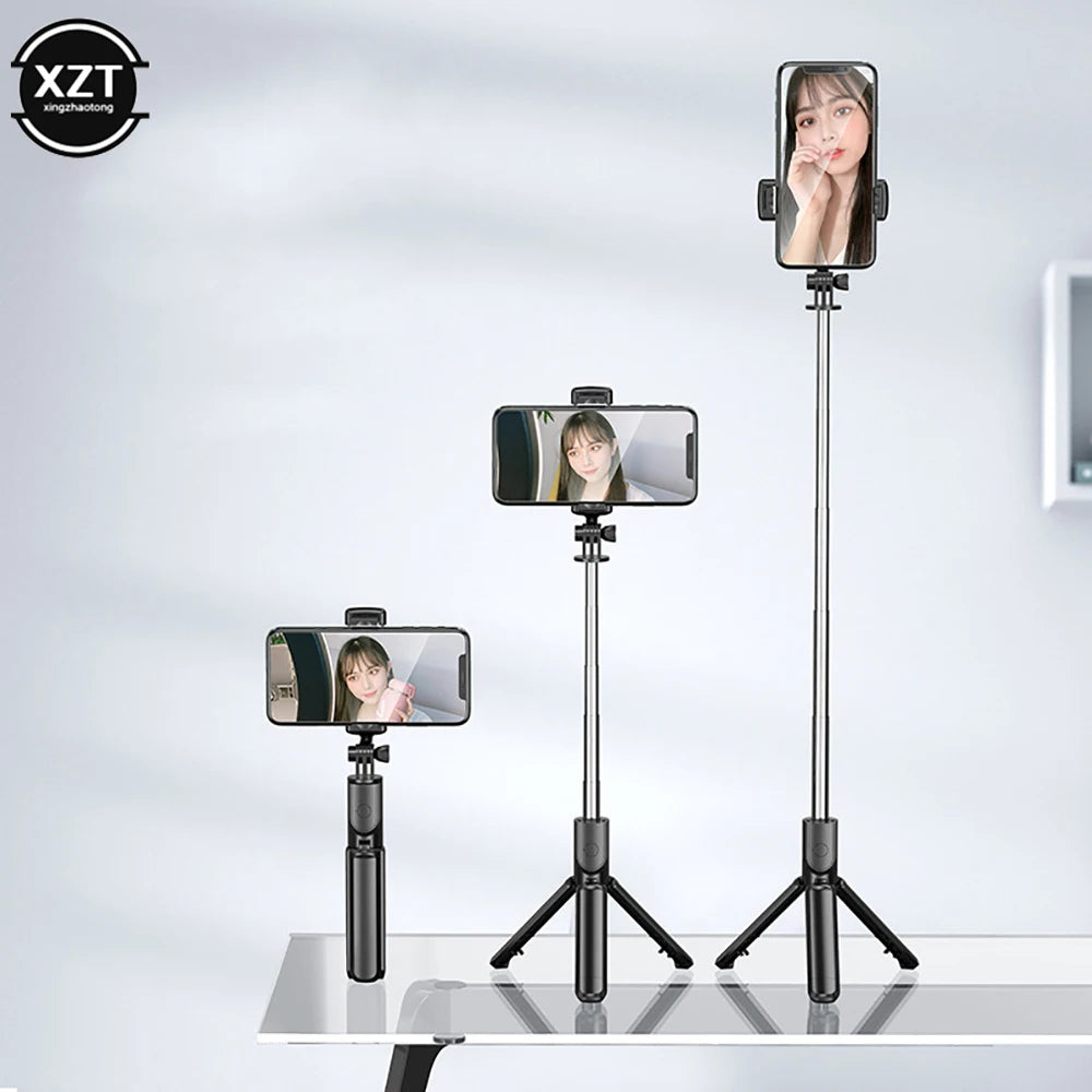 New Selfie Stick Bluetooth-compatible Wireless Remote Control