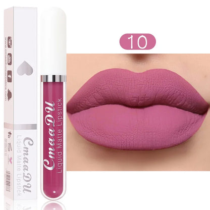 Sexy Long Lasting Velvet Matte Lip Gloss Liquid Lipstick Lip Makeup