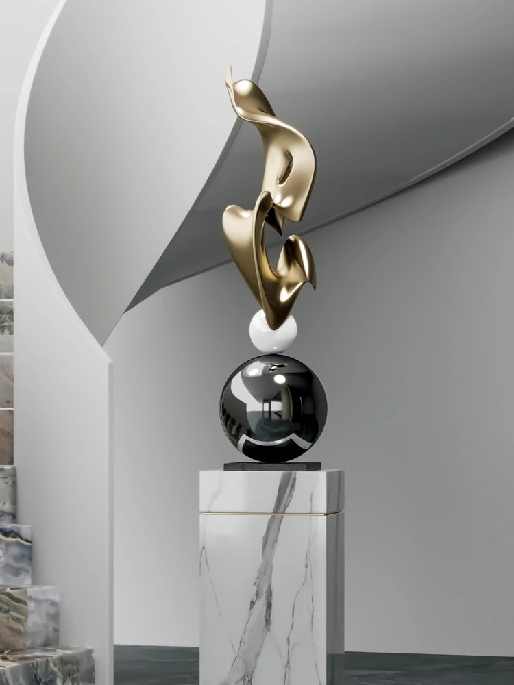 Home Decor Abstract Art Sculpture Large Ornament Living Room