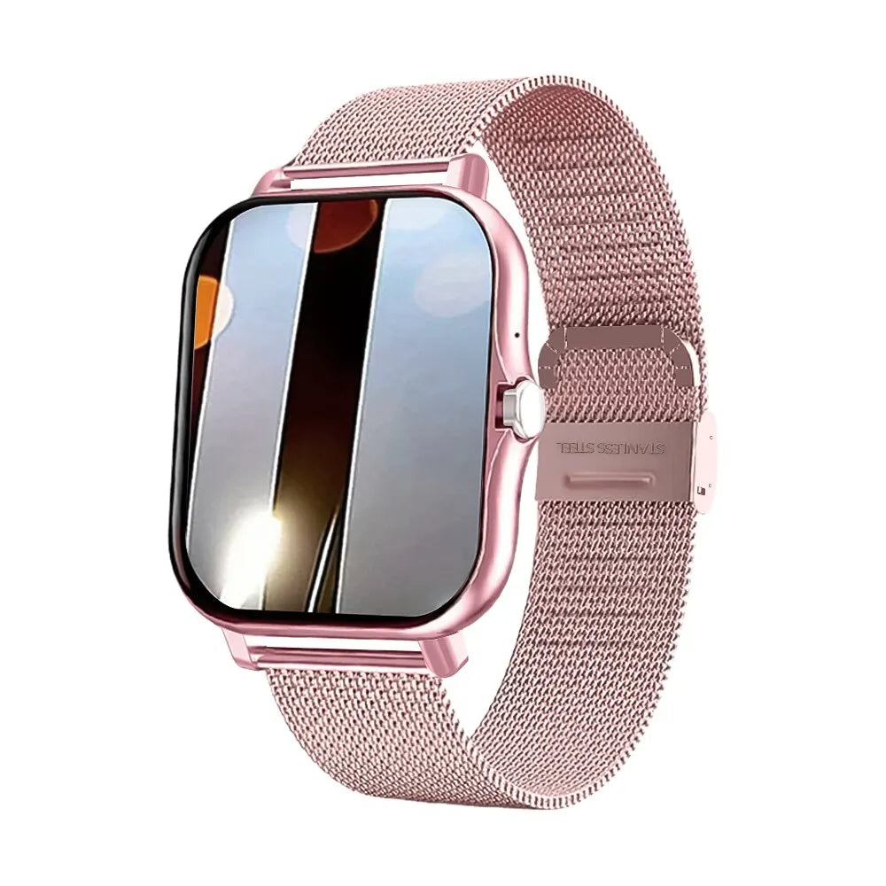 Smart watch for android phone.1.44 inch color screen full touch bluetooth call smart watch