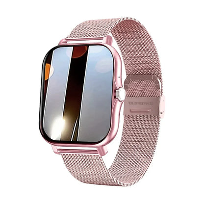 Smart watch for android phone.1.44 inch color screen full touch bluetooth call smart watch