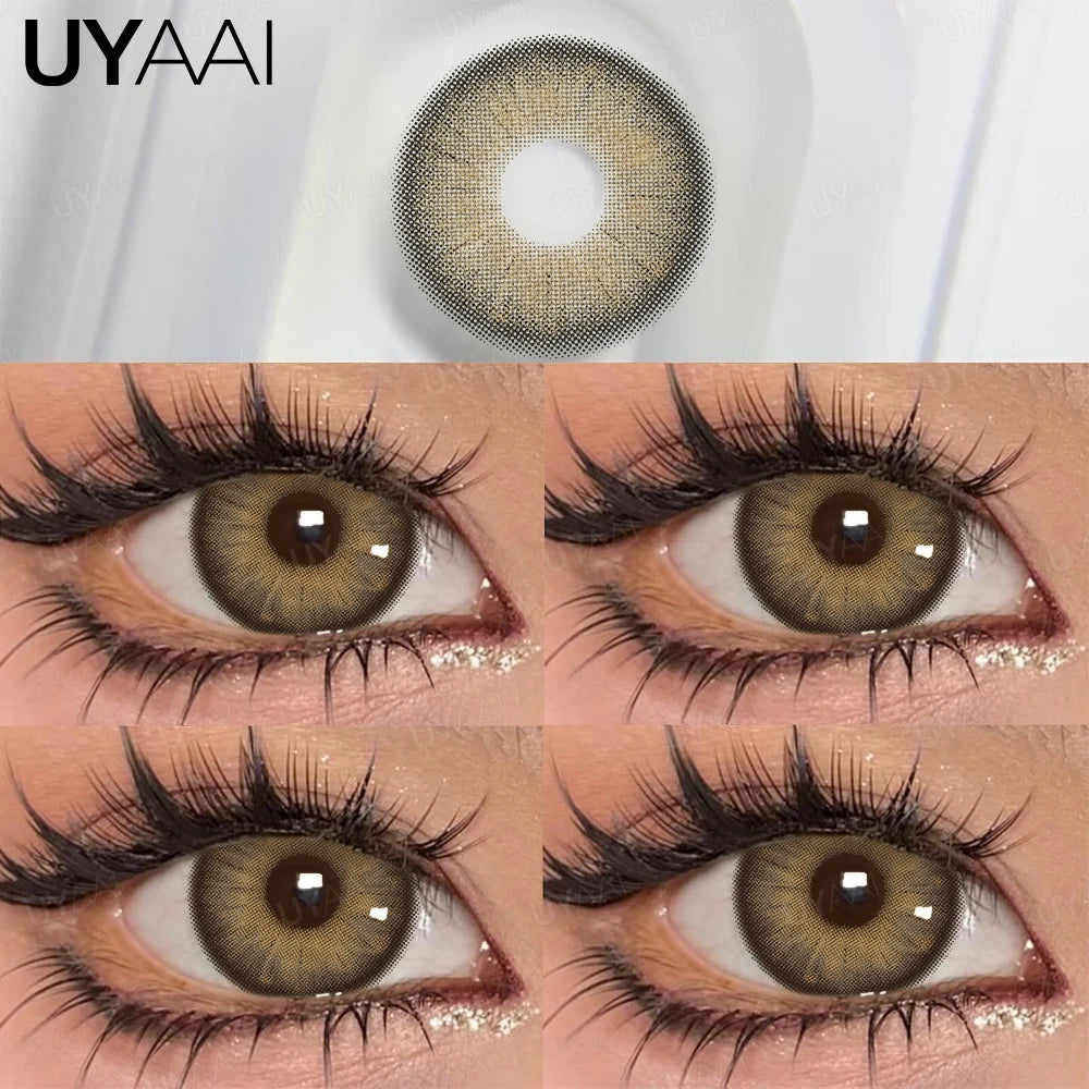 1 Pair different Colors  Eyes  Lenses for Woman
