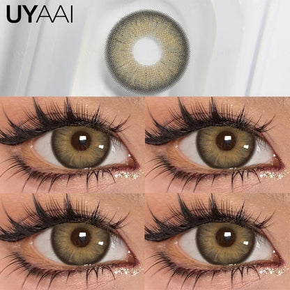 1 Pair different Colors  Eyes  Lenses for Woman