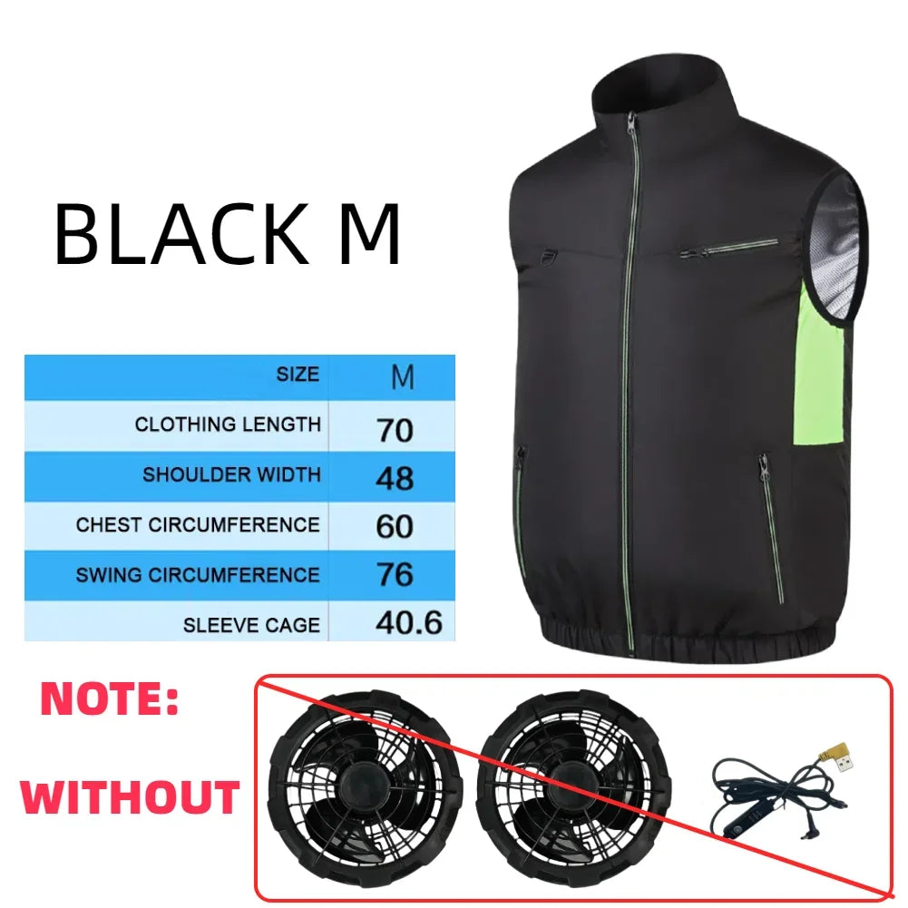 Fan vest Electric Cool Vest Cooling Fan