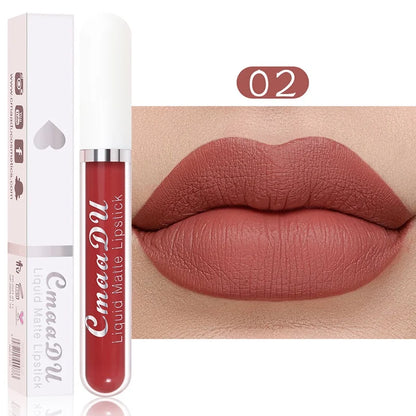 Sexy Long Lasting Velvet Matte Lip Gloss Liquid Lipstick Lip Makeup