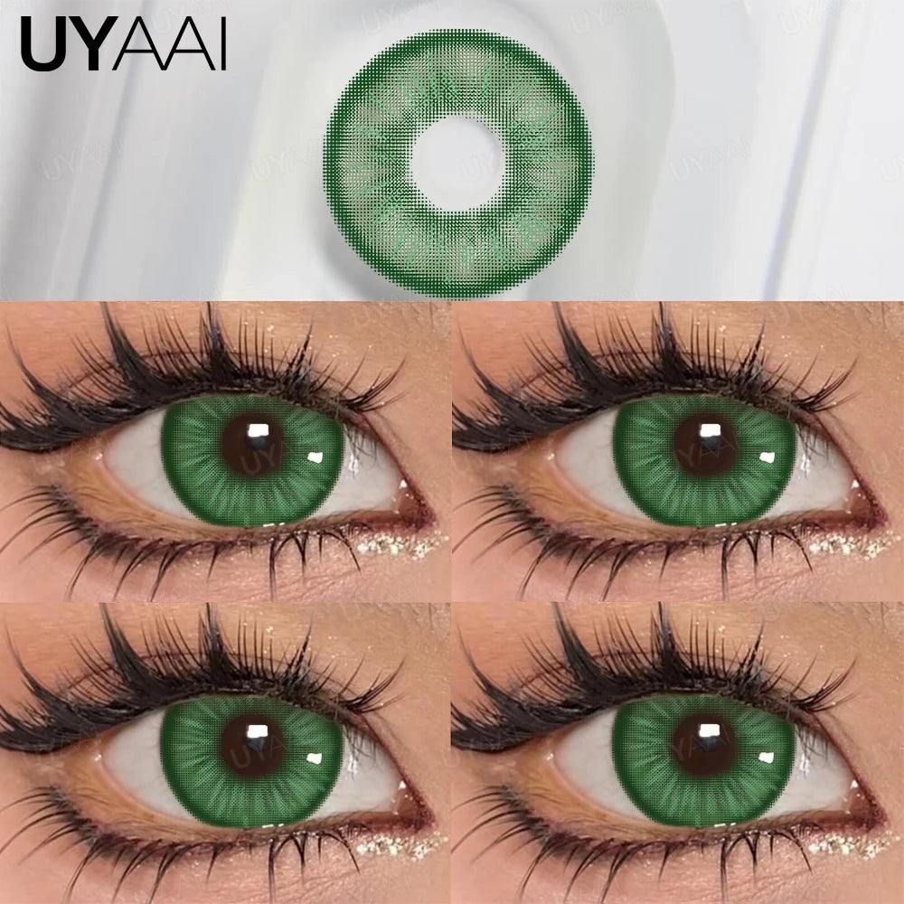 1 Pair different Colors  Eyes  Lenses for Woman