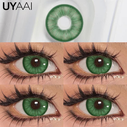 1 Pair different Colors  Eyes  Lenses for Woman