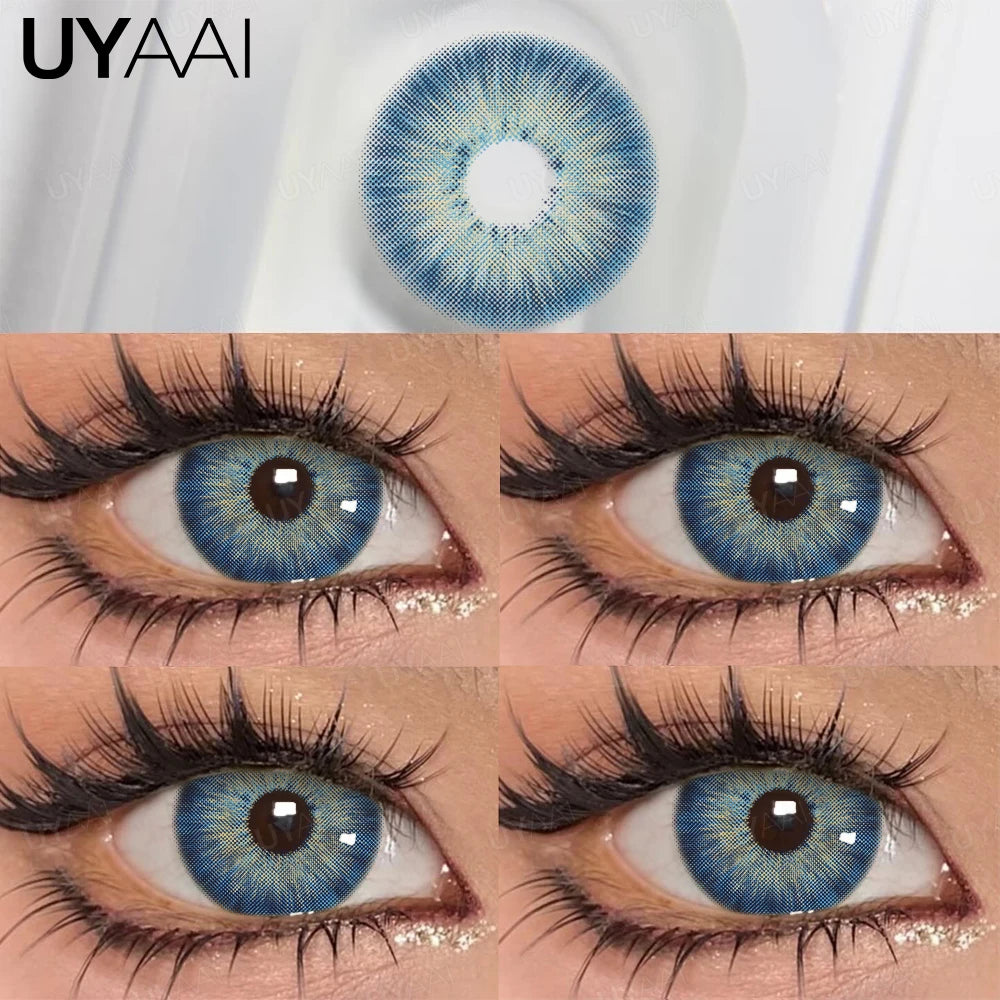 1 Pair different Colors  Eyes  Lenses for Woman