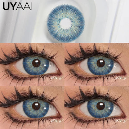1 Pair different Colors  Eyes  Lenses for Woman