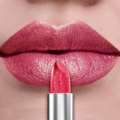 Glitter Shiny Metallic Lipstick Pearlescent Lip Tint, Matte Lip Makeup