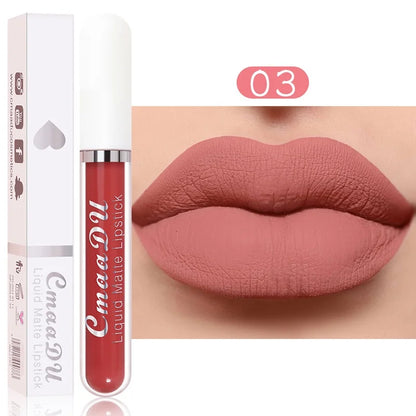 Sexy Long Lasting Velvet Matte Lip Gloss Liquid Lipstick Lip Makeup