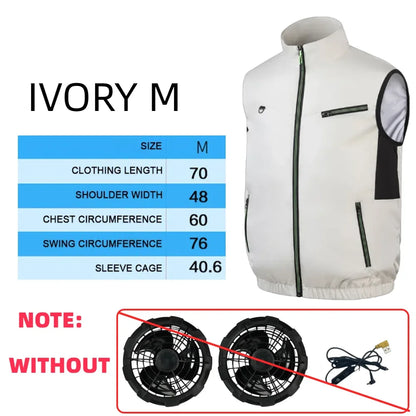Fan vest Electric Cool Vest Cooling Fan