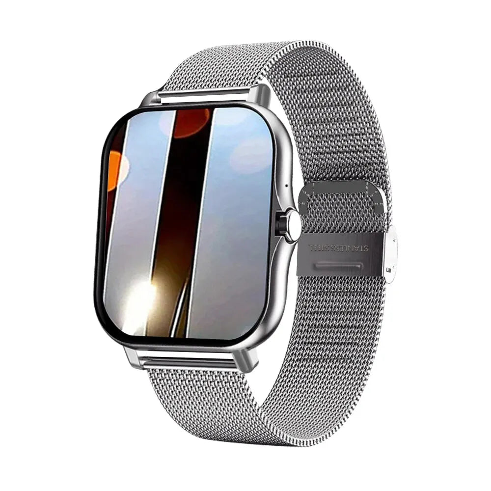 Smart watch for android phone.1.44 inch color screen full touch bluetooth call smart watch
