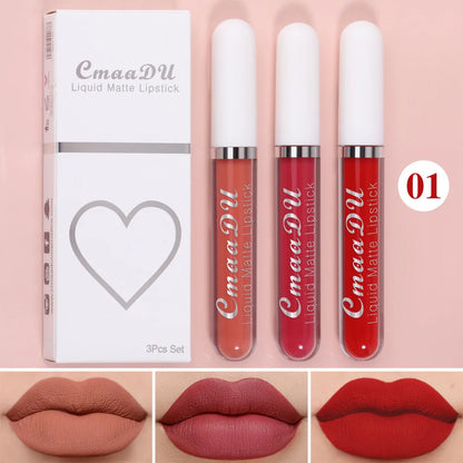 Sexy Long Lasting Velvet Matte Lip Gloss Liquid Lipstick Lip Makeup