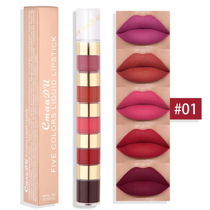 waterproof lipstick  liquid lipstick for easy carrying