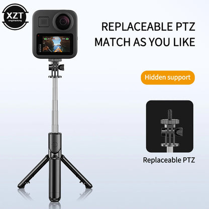 New Selfie Stick Bluetooth-compatible Wireless Remote Control