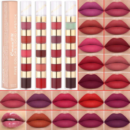 waterproof lipstick  liquid lipstick for easy carrying