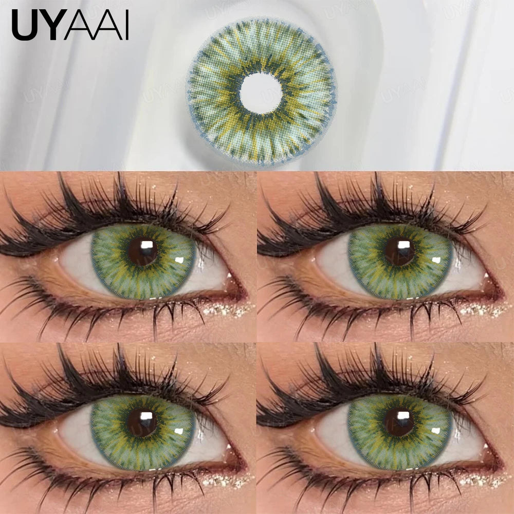 1 Pair different Colors  Eyes  Lenses for Woman