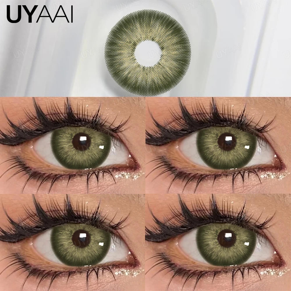 1 Pair different Colors  Eyes  Lenses for Woman