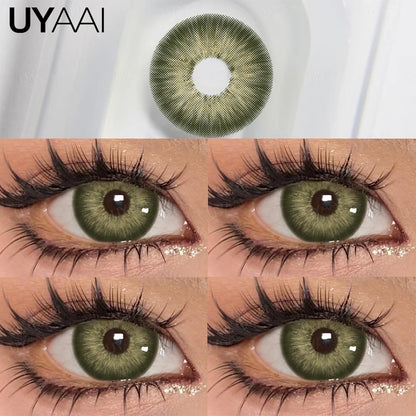 1 Pair different Colors  Eyes  Lenses for Woman