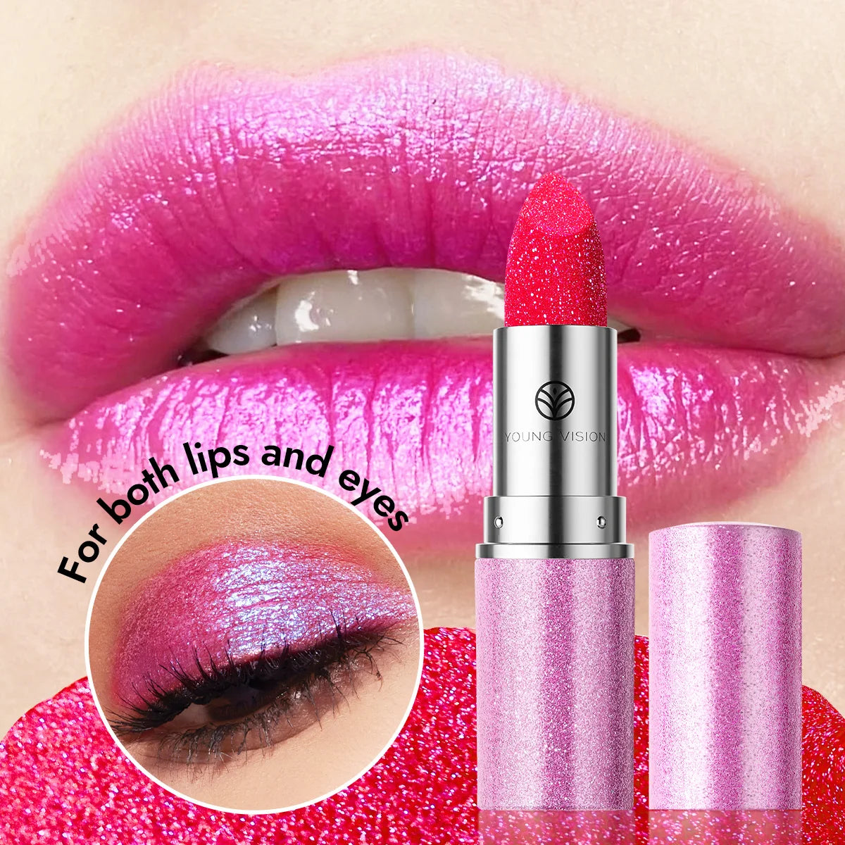 chameleon lipstick having changing color