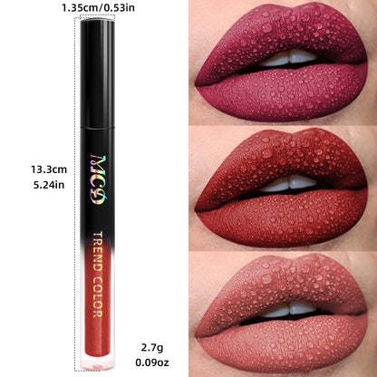 19  color Matte Velvet Lip Gloss Waterproof Liquid Lipstick