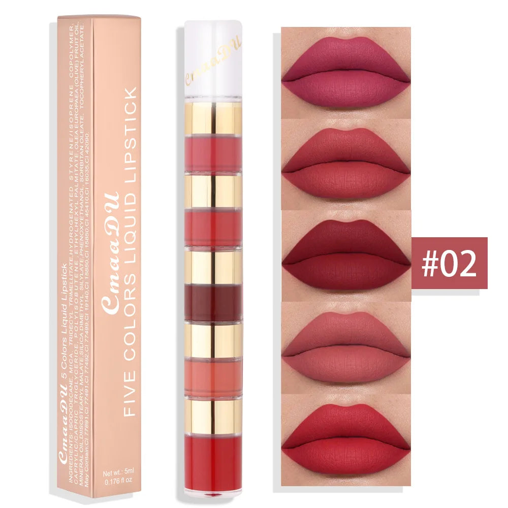 waterproof lipstick  liquid lipstick for easy carrying