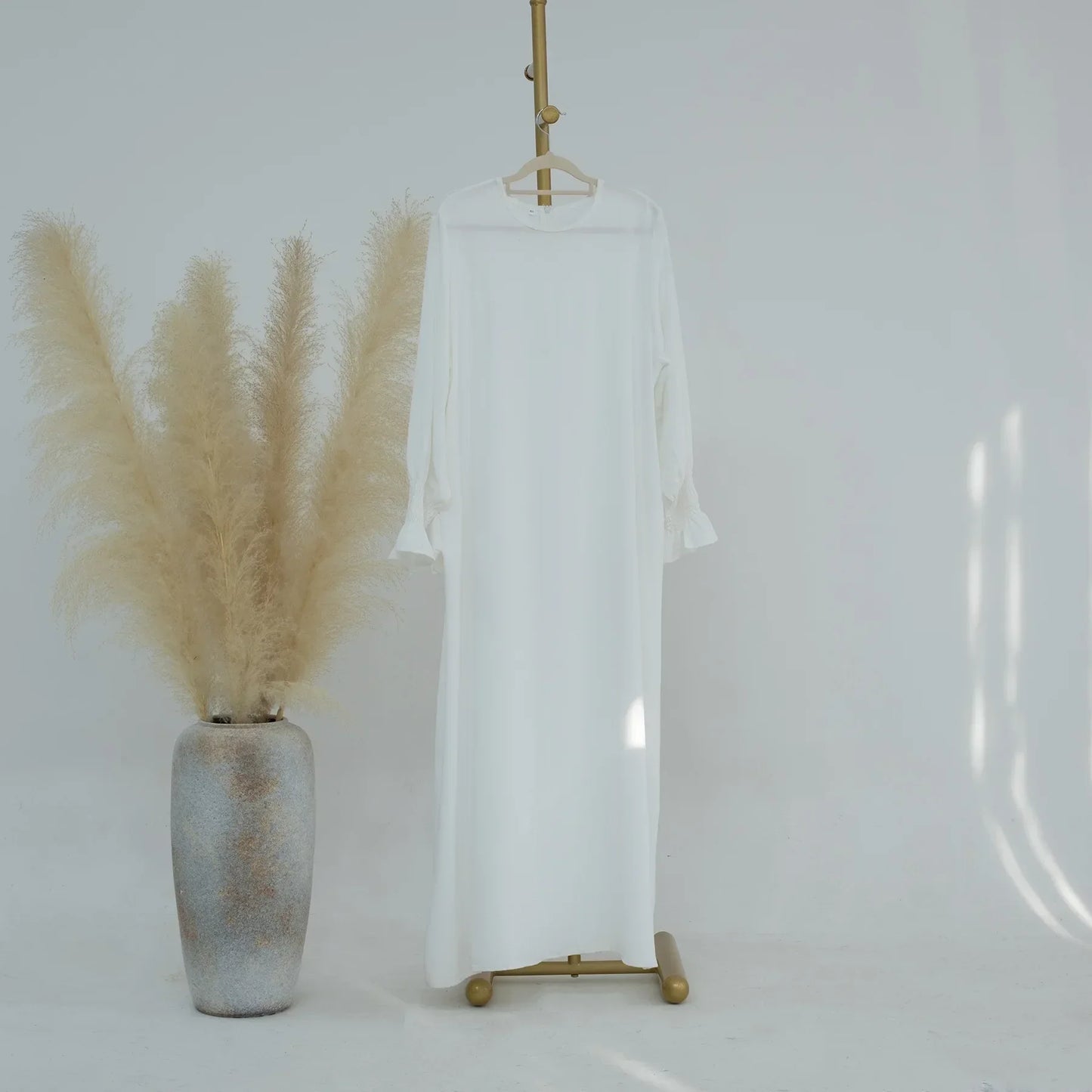 Muslim Abaya for Women Crepe Islamic Clothing Dresses